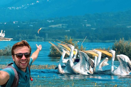 Au départ de Thessalonique : Excursion privée d'une journée au lac de Kerki...