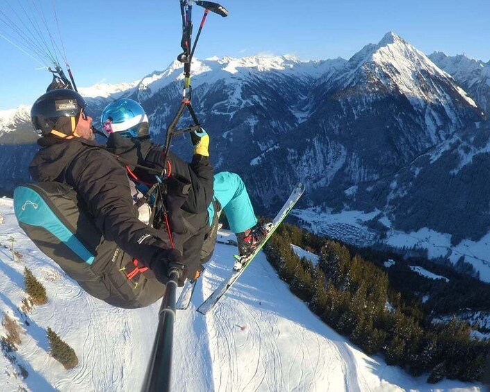 Picture 5 for Activity Mayrhofen: Private Paragliding Flight For All Levels