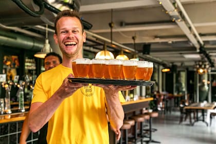 Amsterdam: Guided Craft Beer Brewery Bus Tour with Tastings