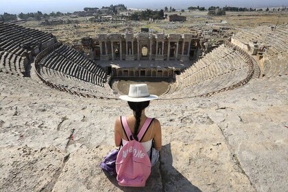 Guided Tour to Pamukkale Thermal Pools, Hierapolis Ancient City