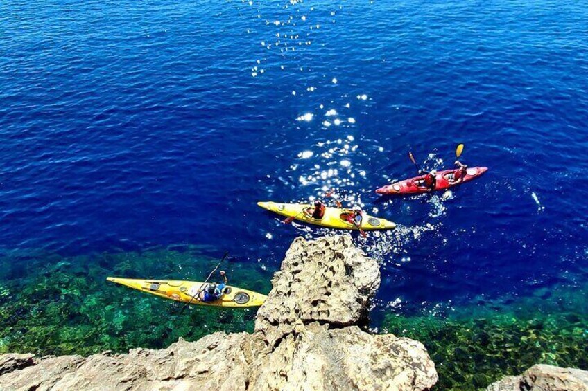Kayak Gozo and Comino Guided Kayak Adventure