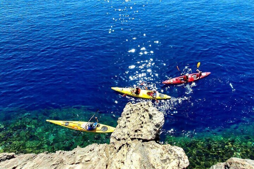 Kayak Gozo and Comino Guided Kayak Adventure