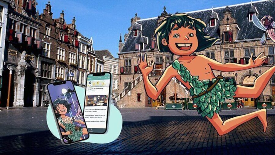 Children's escape game in the city of Nijmegen, Peter Pan