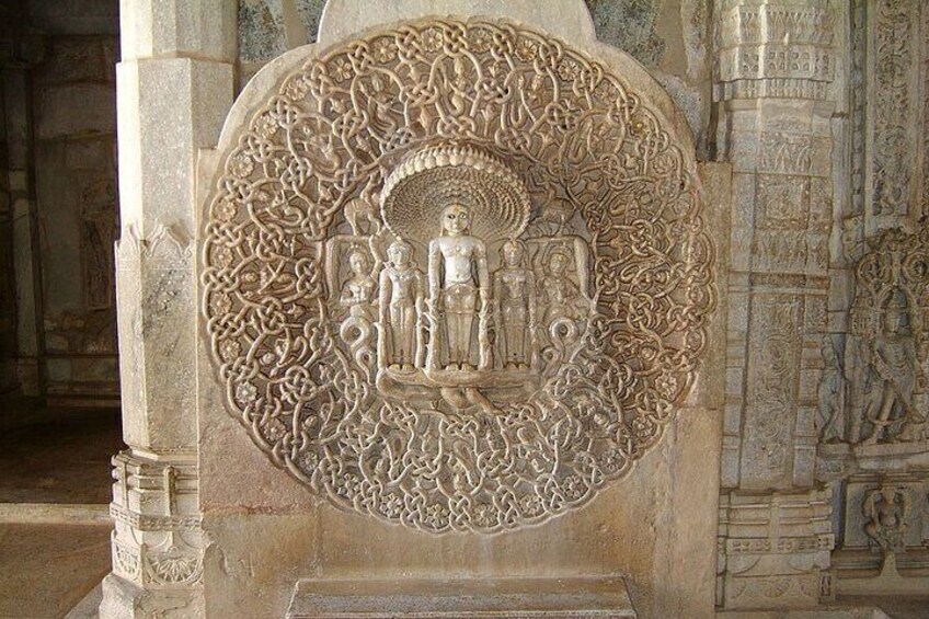 Ranakpur Jain Temple Fresco Wall