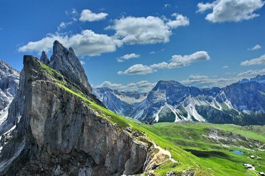 Private Tour of Dolomites in Mount Seceda and Funes Valley