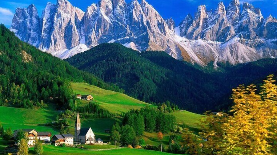 From Bolzano: Private Tour of Dolomites in Mount Seceda and Funes Valley