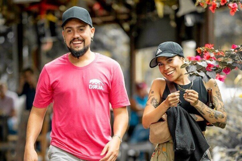 Traditional food tasting activity in Envigado