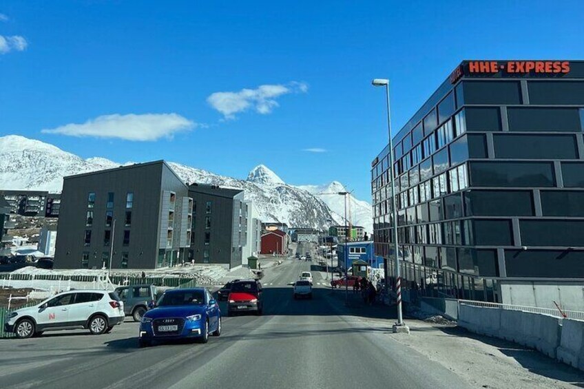 Exploring Nuuk city with locals