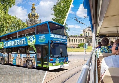 Dresden: 1-daagse Hop-On-Hop-Off Bus Tour