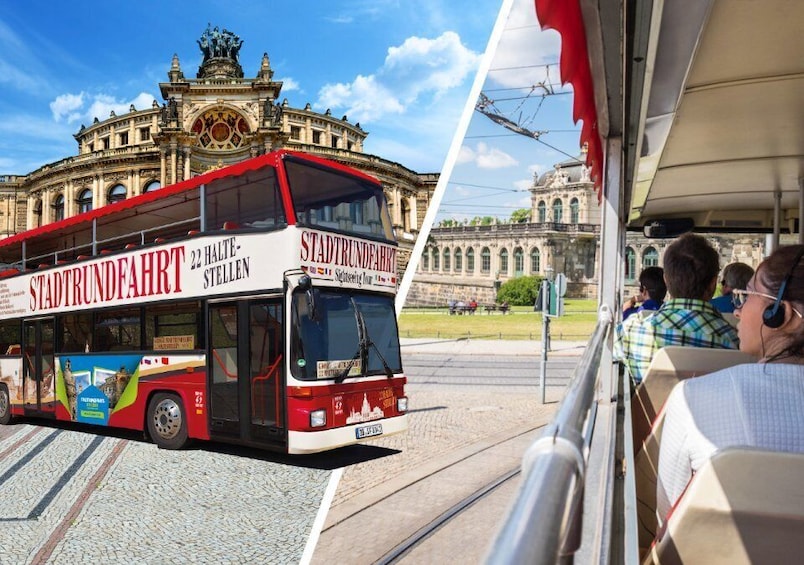 Picture 2 for Activity Dresden: 1-Day Hop-On-Hop-Off Bus Tour