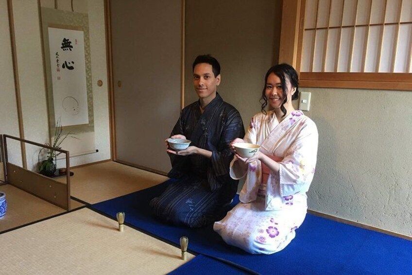 Authentic Kyoto Tea Ceremony: Camellia Flower Teahouse