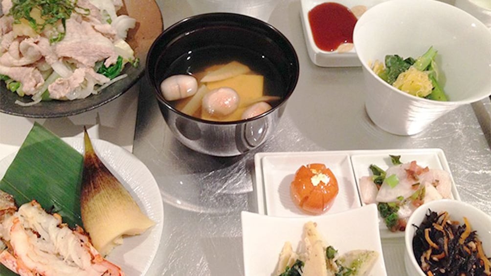 Show item 3 of 9. Tokyo Traditional Japanese Food Cooking Class