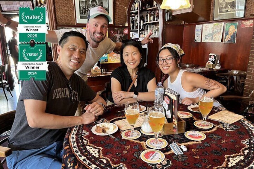 Friends at Bruin Café