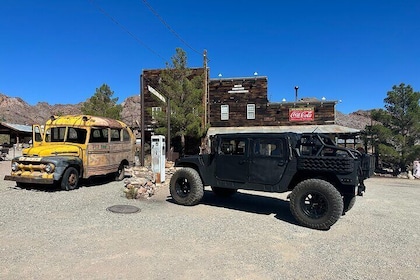 Nelson Ghost Town & Techatticup Mine - Self Guided Military Hummer H1 Tour