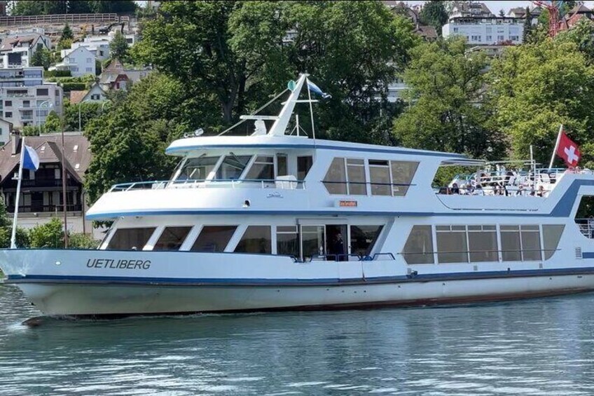 Ferry on Lake Zurich