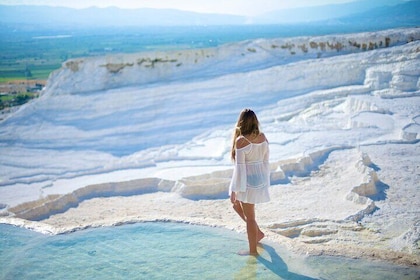Heldags Pamukkale guidet tur fra Izmir med frokost