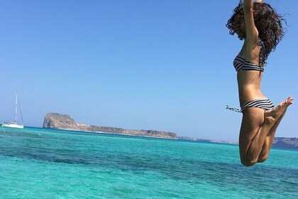 Full-Day Boat Private Tour to Balos Lagoon and Gramvousa Island