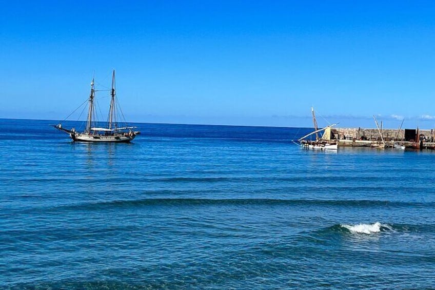 The spectacular sea of Cefalù
