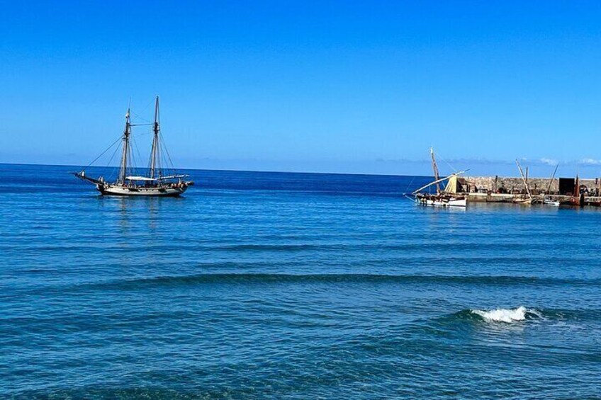 The spectacular sea of Cefalù