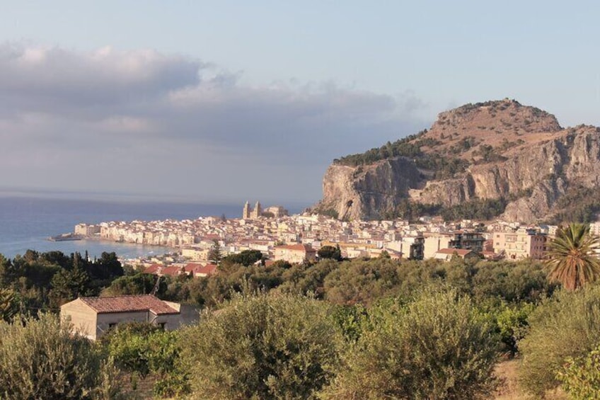 Panoramic view of Cefalù