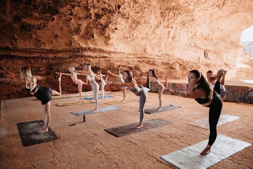 Secret Cave Yoga and Es Vedra Experience in Ibiza 