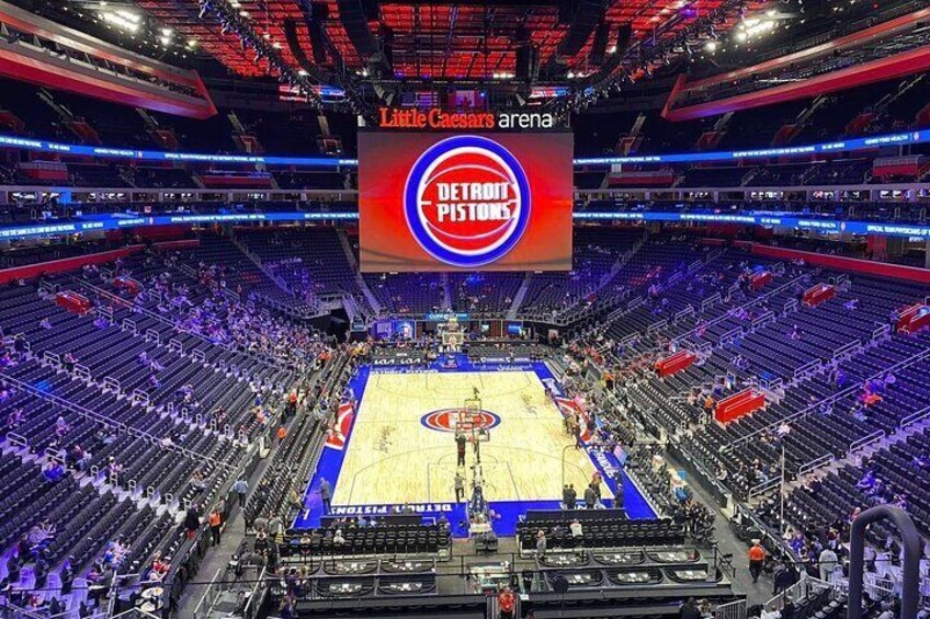 Detroit Pistons NBA Game Ticket at Little Caesars Arena
