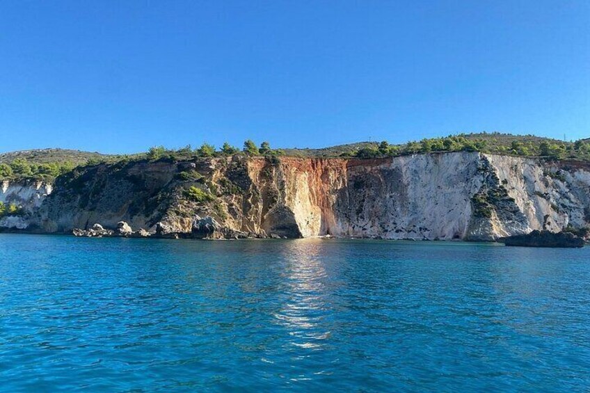 Argostoli Coast Line Cruise with Lunch & Wine 