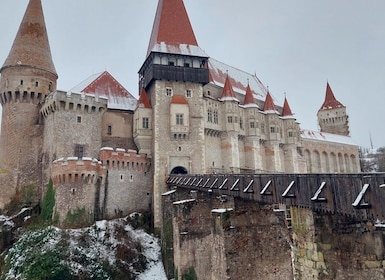 Från Brasov: Corvin Castle och Sibiu (valfritt Sighisoara)
