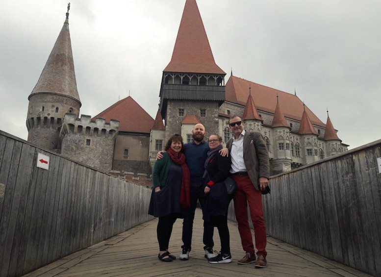 From Brasov: Corvin Castle and Sibiu Private Tour