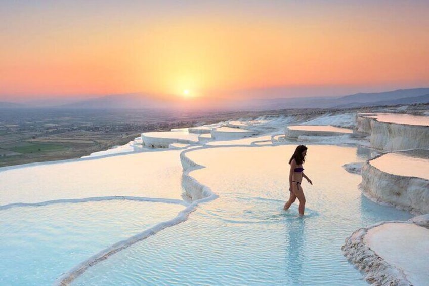 Antalya Pamukkale (No Shopping) Day Trip w/Meals & Pickup