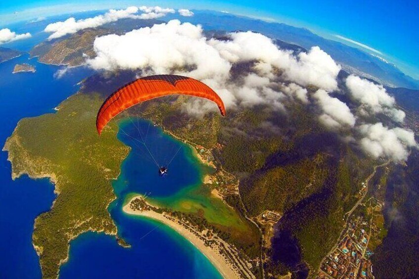 Marmaris Paragliding Experience with Pick up