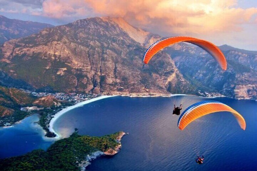 Marmaris Paragliding Experience with Pick up