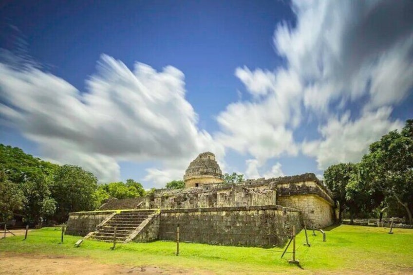 (4x1)Chichén Itzá, Cenote Saamal, Kaua e Valladolid da Playa Del Carmen e Tulum 