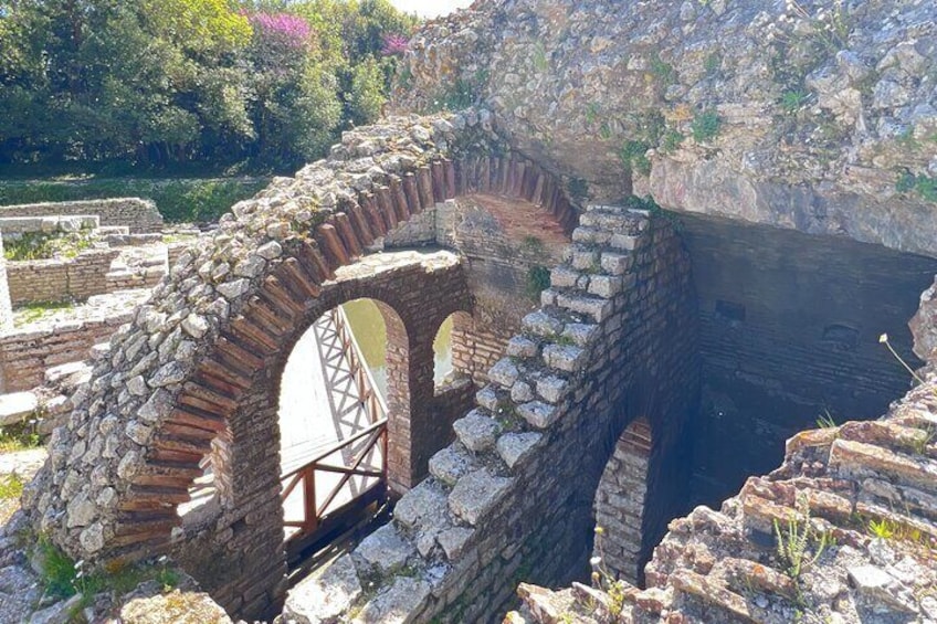 Full Day Tour: Butrint National Park, Ksamil, Blue Eye and Lekursi Castle