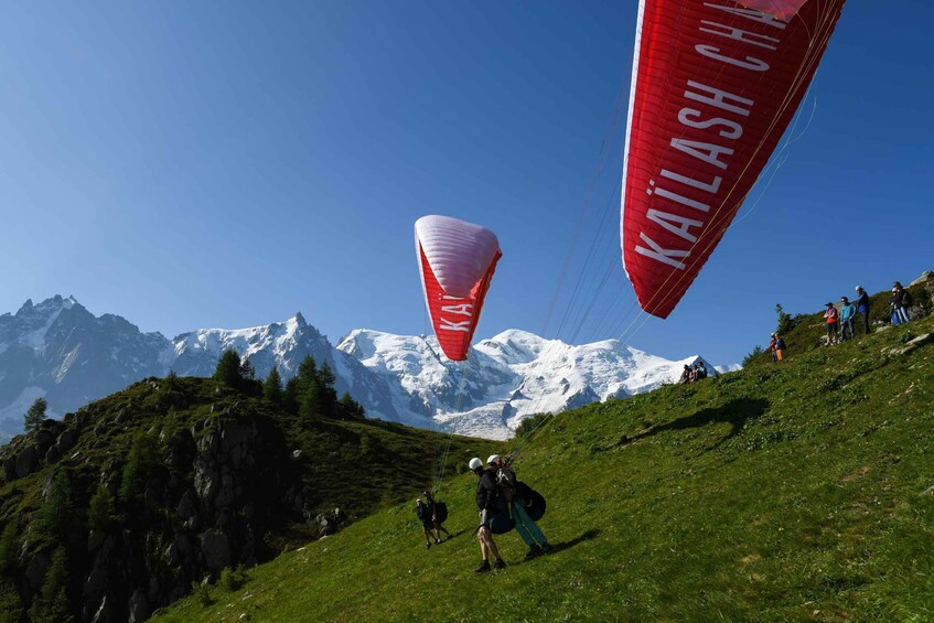 Picture 4 for Activity Chamonix: Tandem Paragliding Flight with Mont-Blanc Views