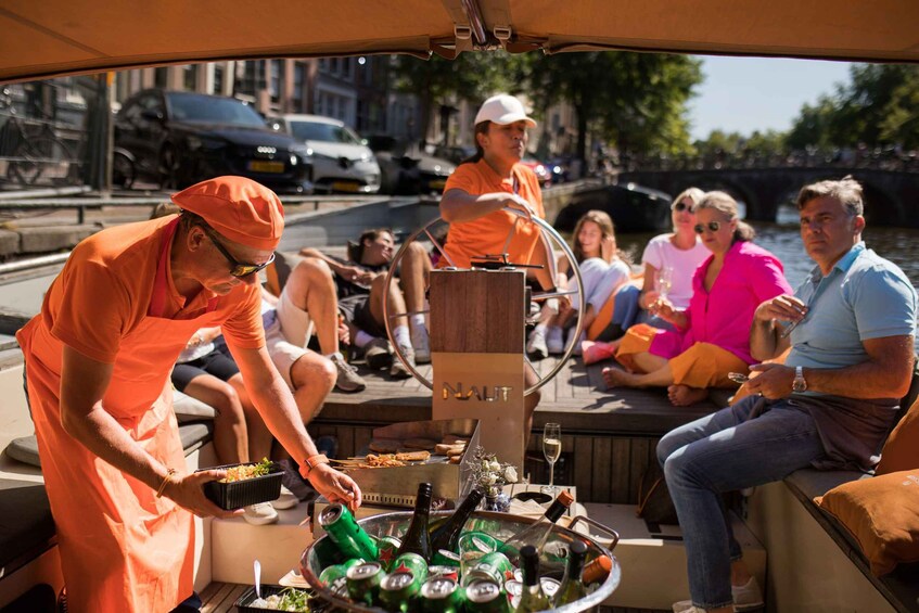 Picture 8 for Activity Amsterdam: Private BBQ Cruise with Personal Chef & Drinks