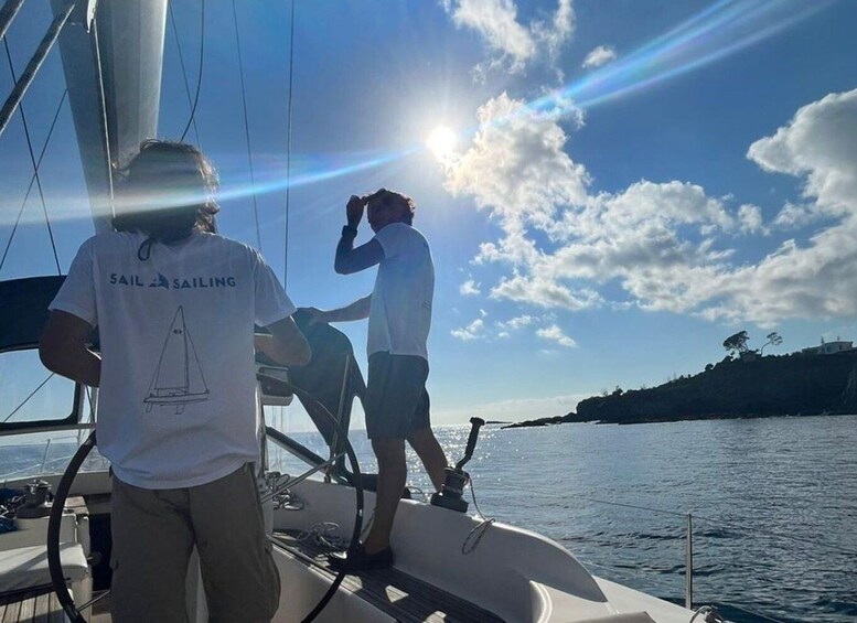 Picture 6 for Activity Ponta Delgada: Private Sailboat Cruise with Welcome Drinks