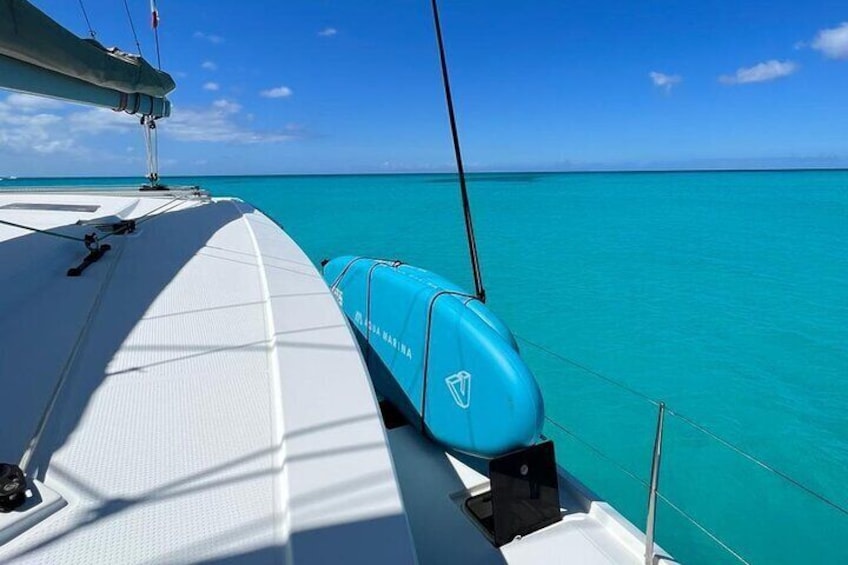 Private Half-Day Catamaran Cruise, Turks and Caicos Islands