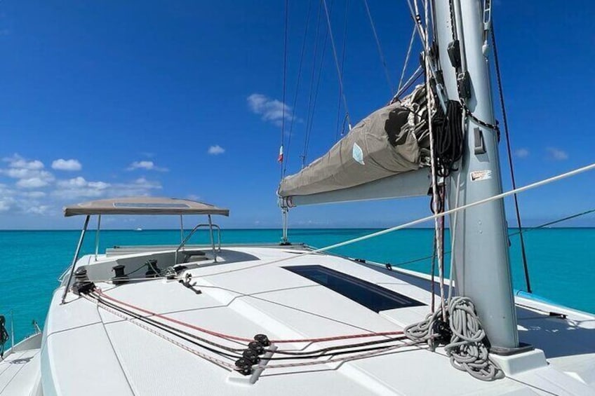Private Half-Day Catamaran Cruise, Turks and Caicos Islands
