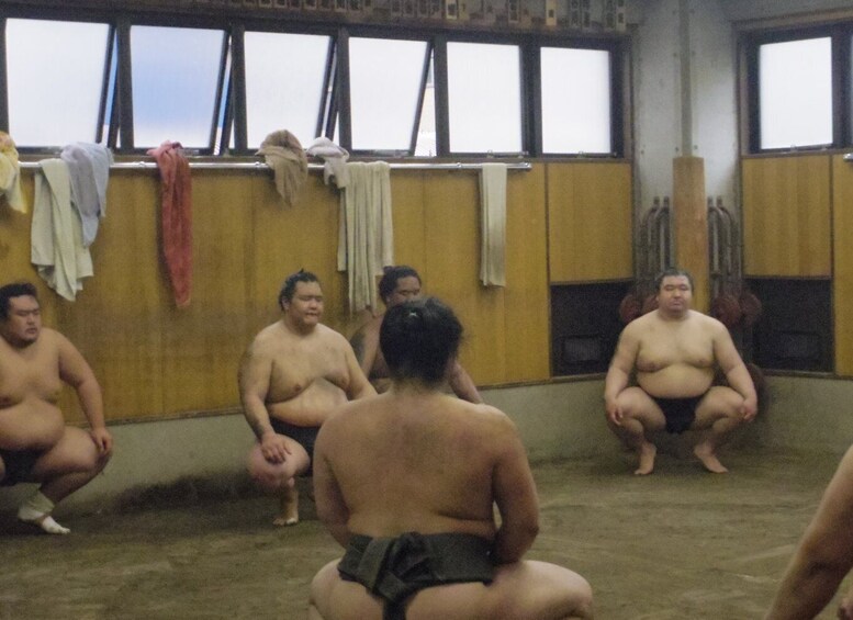 Picture 9 for Activity Tokyo: 2-Hour Guided Sumo Morning Practice Viewing Tour