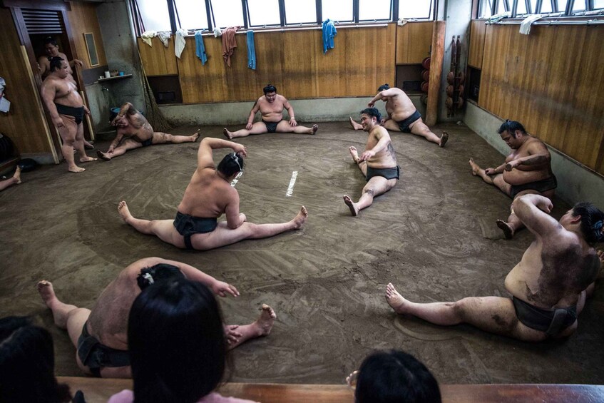 Picture 10 for Activity Tokyo: Sumo Morning Practice Viewing Tour