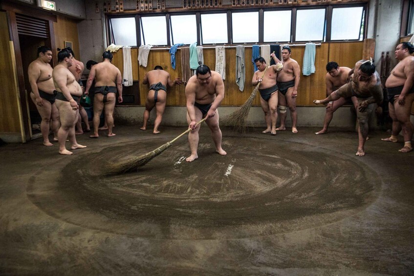 Picture 16 for Activity Tokyo: Sumo Morning Practice Viewing Tour