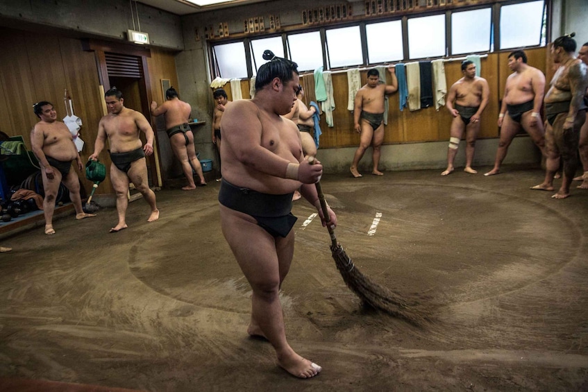 Picture 14 for Activity Tokyo: Sumo Morning Practice Viewing Tour