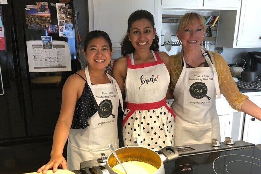 Thai Cooking Class in Monterey