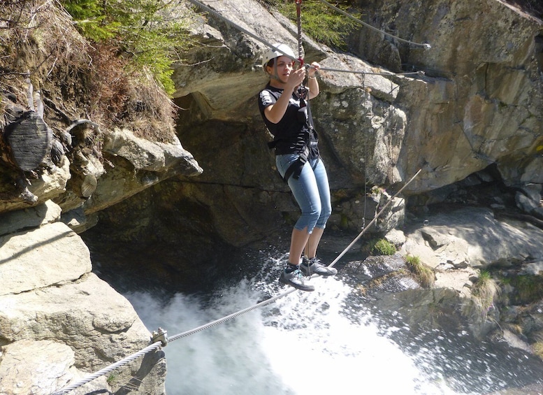 Picture 2 for Activity Ötztal: Via Ferrata Climbing Tour at Lehner Waterfall