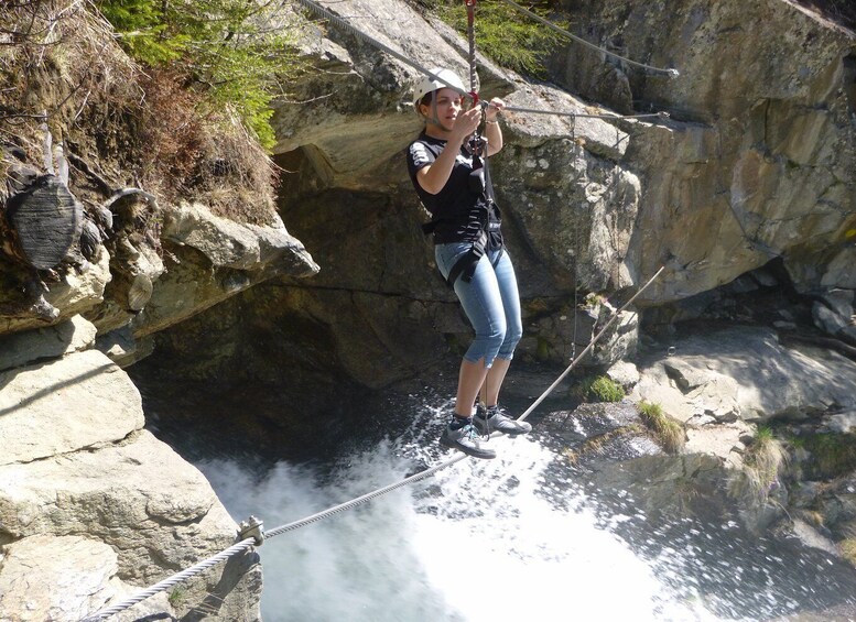 Picture 2 for Activity Ötztal: Via Ferrata Climbing Tour at Lehner Waterfall