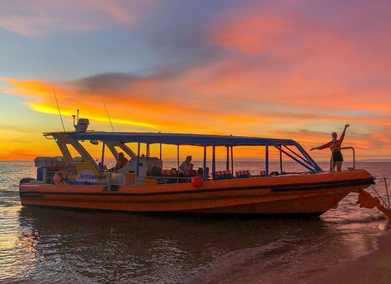 Picture 2 for Activity Darwin: Sunset Harbour Cruise with Fish and Chips Dinner