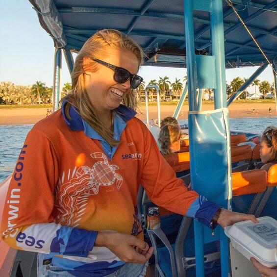 Picture 5 for Activity Darwin: Sunset Harbour Cruise with Fish and Chips Dinner