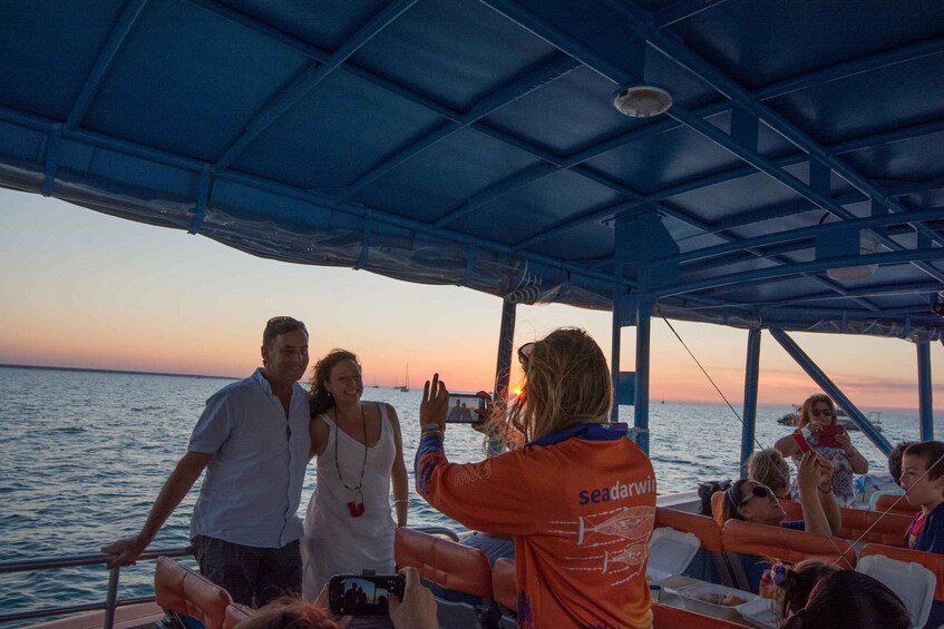 Picture 3 for Activity Darwin: Sunset Harbour Cruise with Fish and Chips Dinner