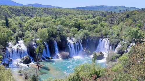 Da Mostar: Tour di un giorno di Blagaj, Počitelj e Cascate di Kravice